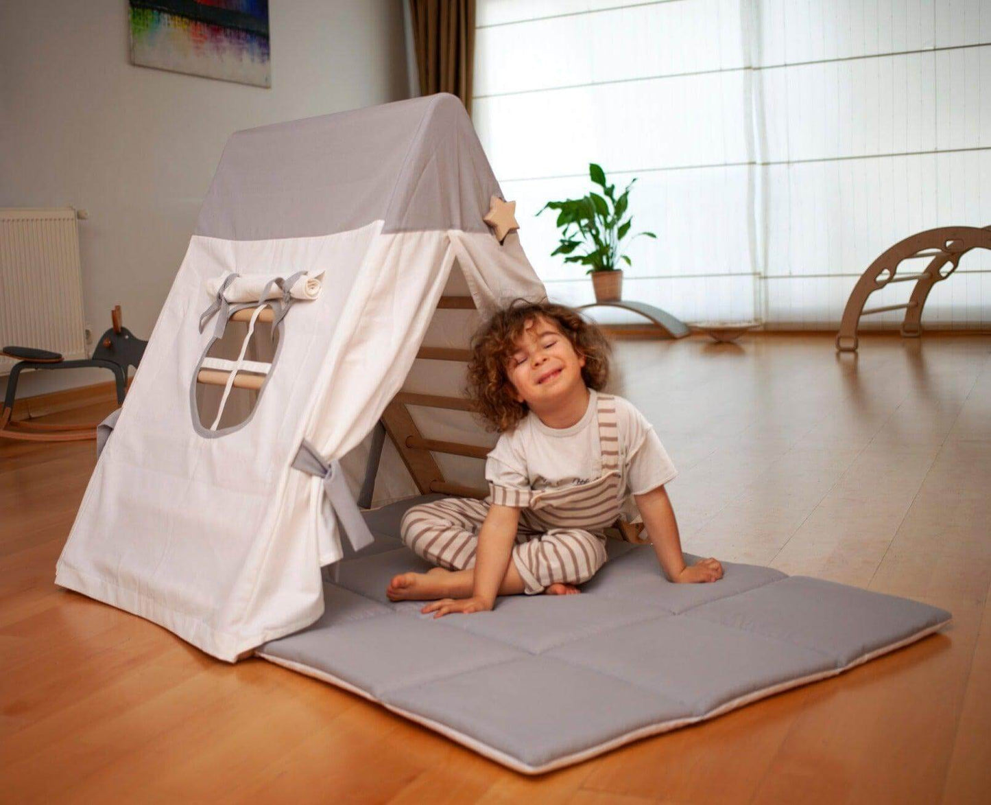 Tent Cover and Mat for Climbing Triangle-1