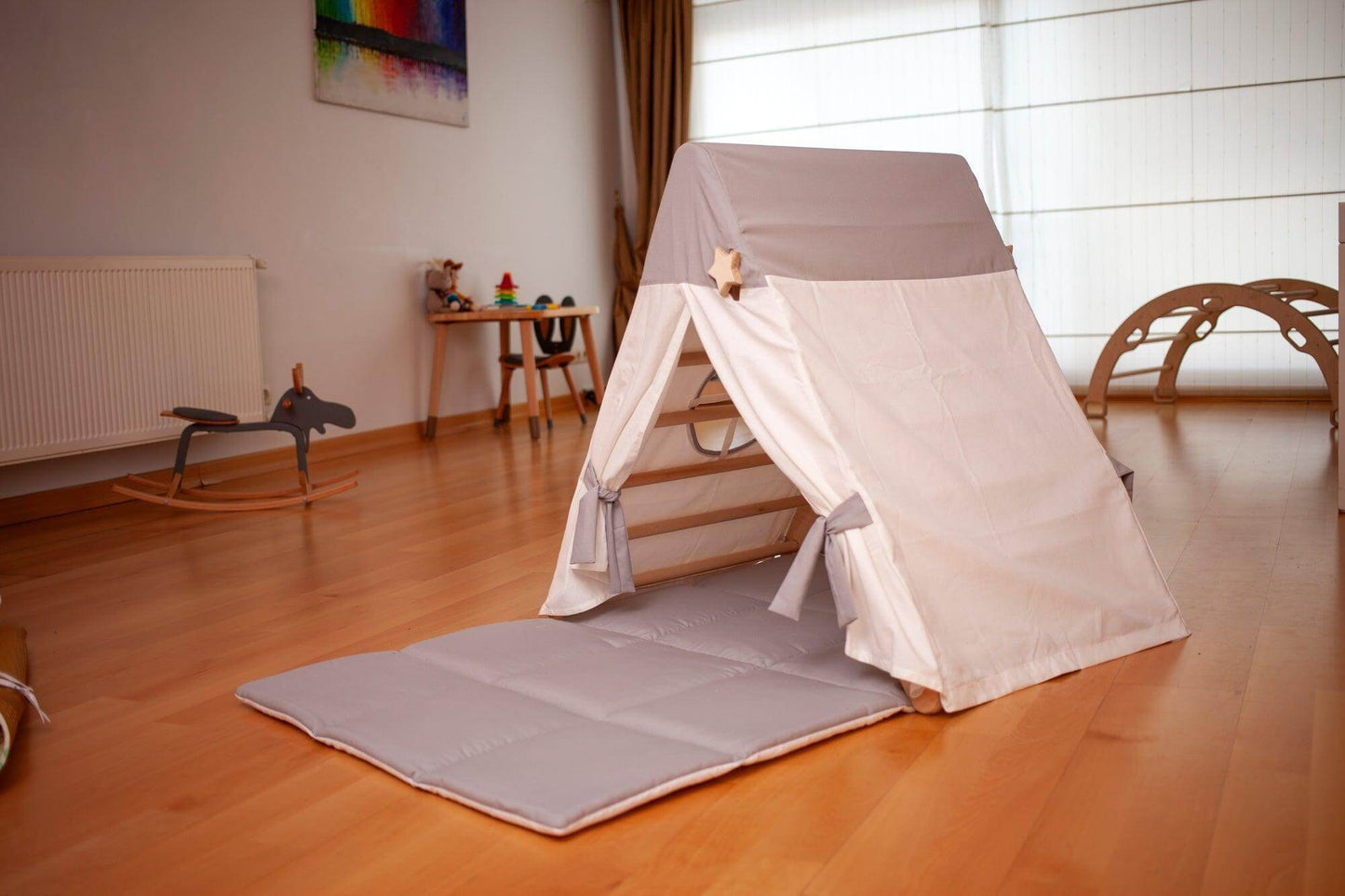 Tent Cover and Mat for Climbing Triangle-3