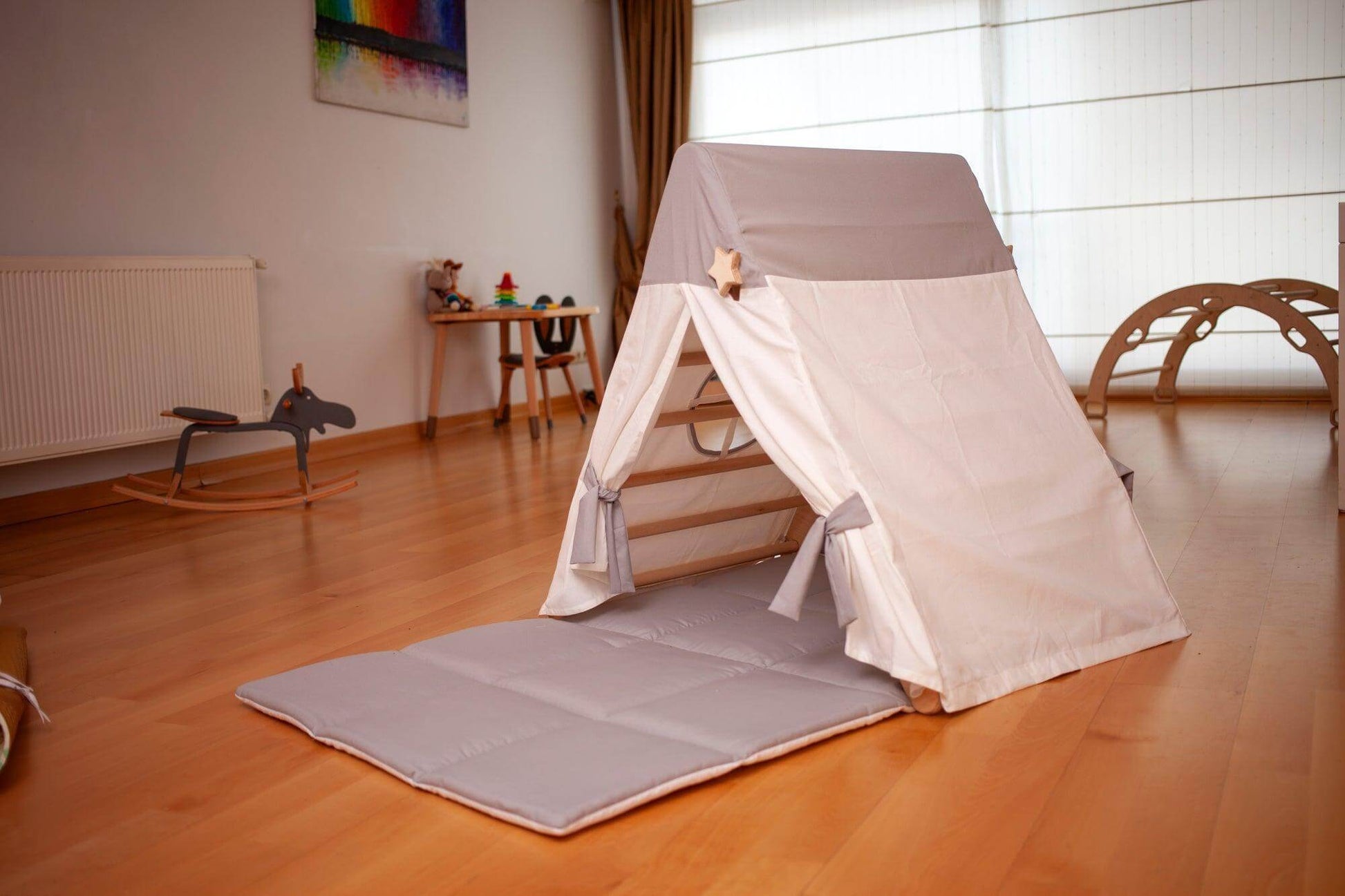 Tent Cover and Mat for Climbing Triangle-3