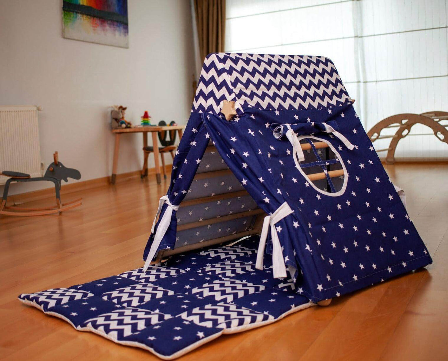 Tent Cover and Mat for Climbing Triangle-4